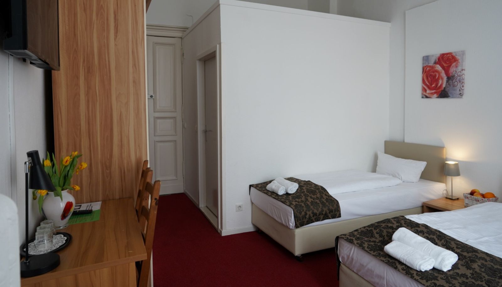 Dreibettzimmer - City Pension Berlin
