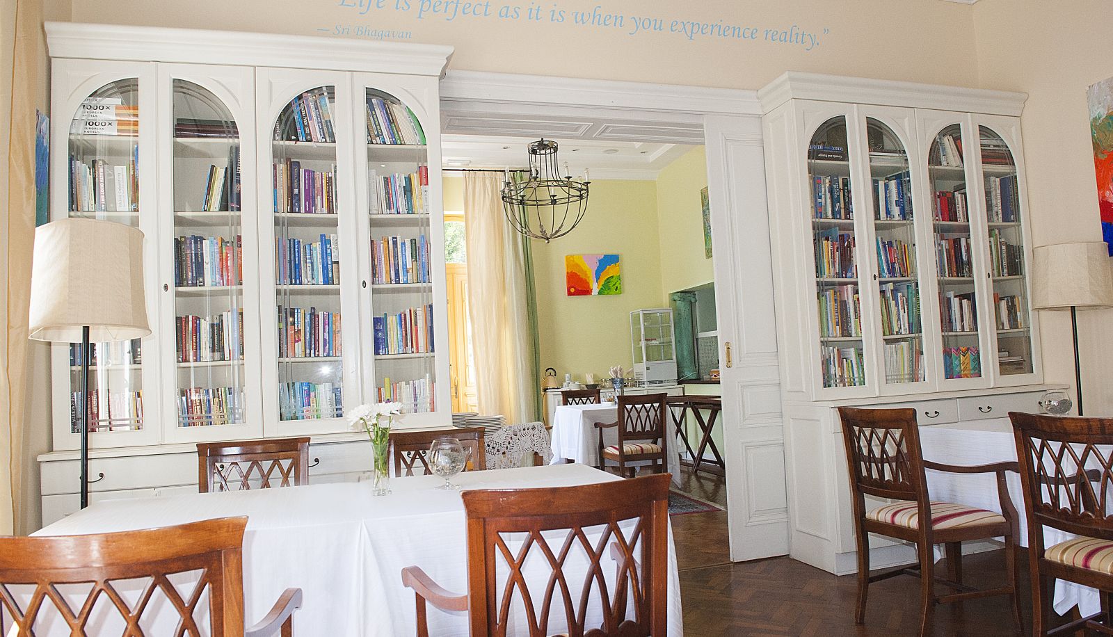 Breakfast room within the restaurant - Villa Astra