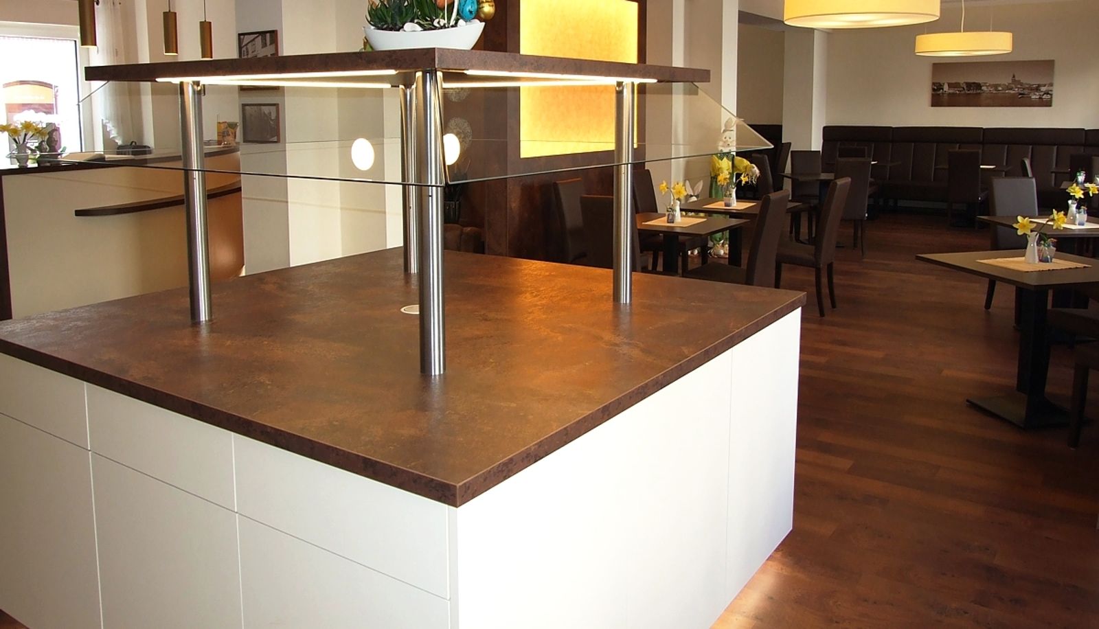 Salle de petit-déjeuner - Altstadthotel Goldene Kugel