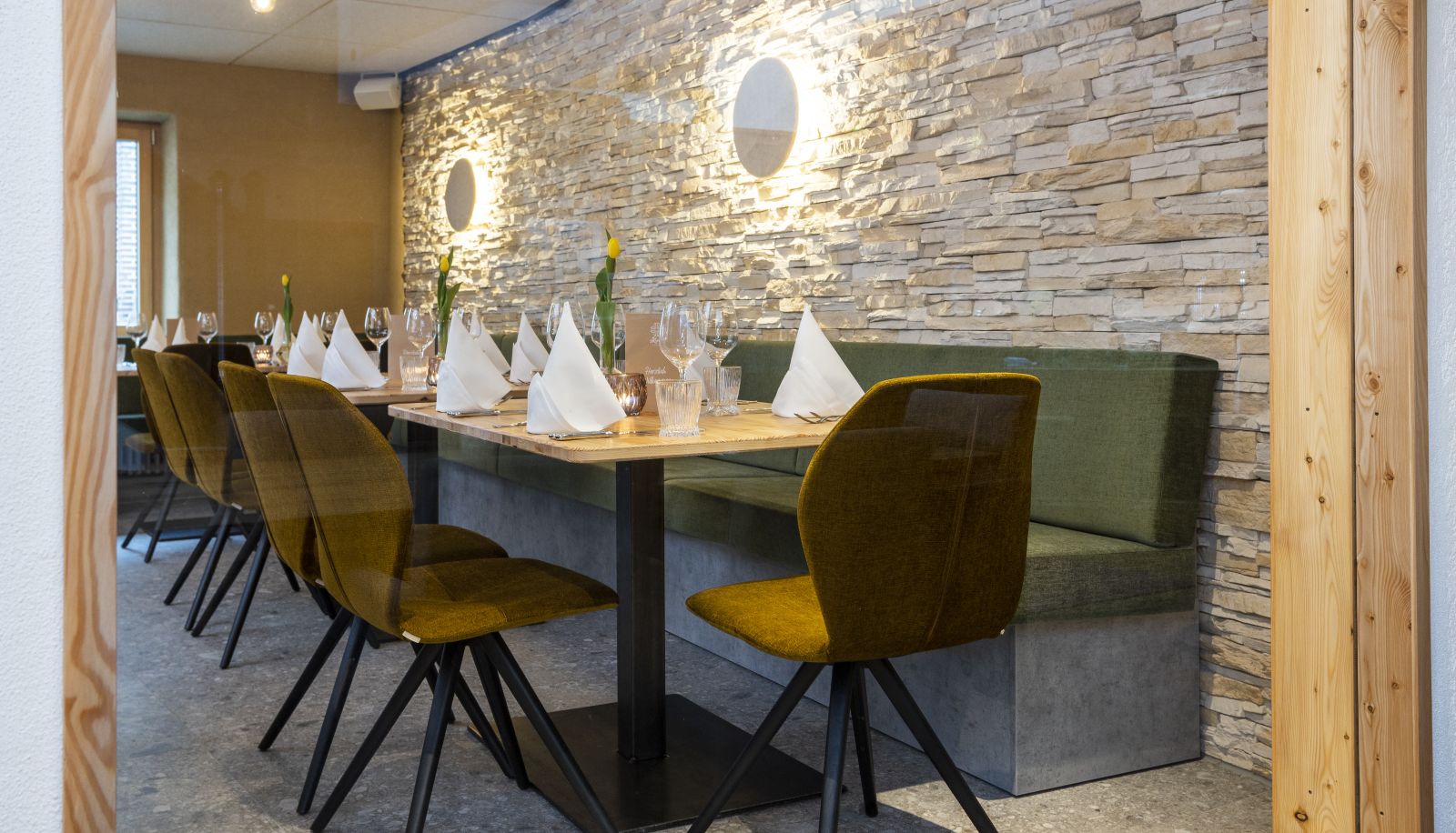 Frühstücksraum innerhalb des Restaurants - Ringhotel sKreuz