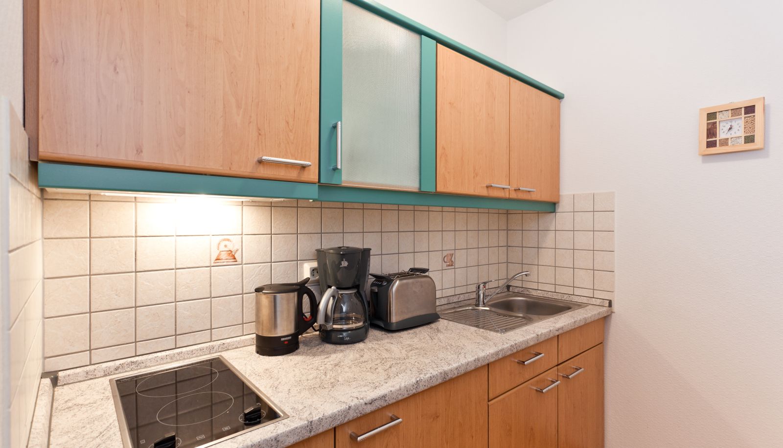 Keuken in de kamer - Aparthotel Münzgasse