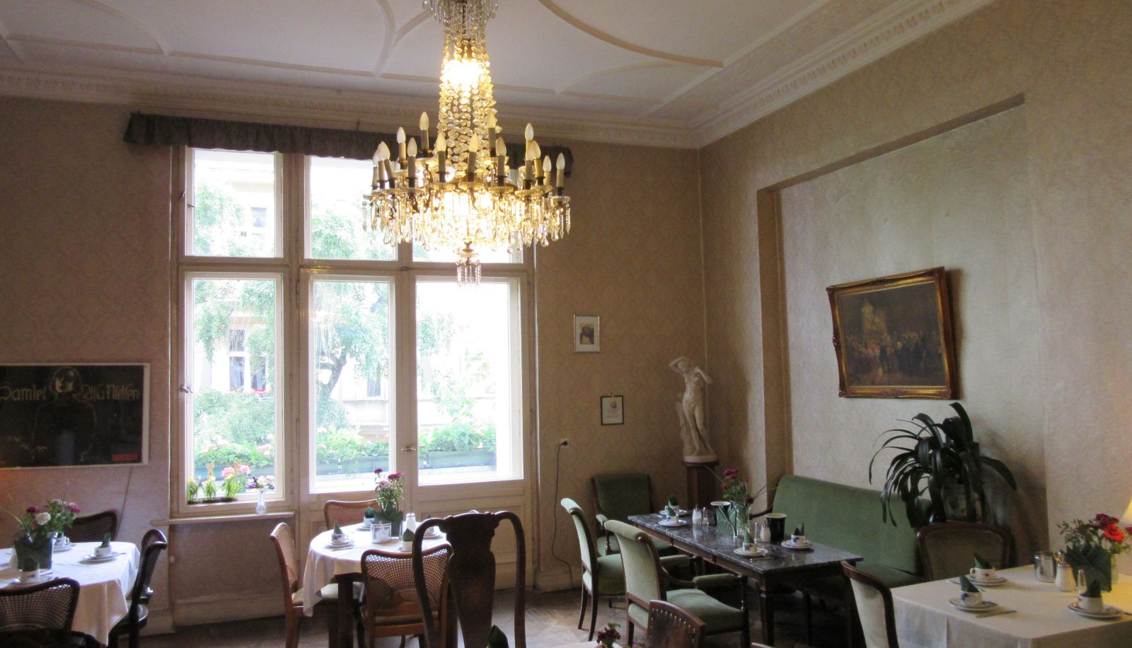Frühstücksraum - Hotel-Pension Funk am Kurfürstendamm