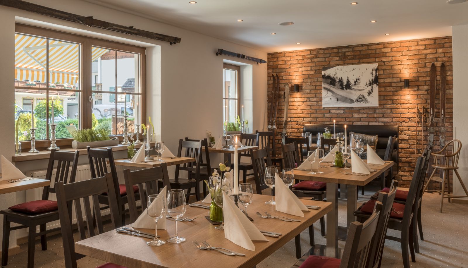 Ontbijtzaal in het restaurant - Ruhpoldinger Hof