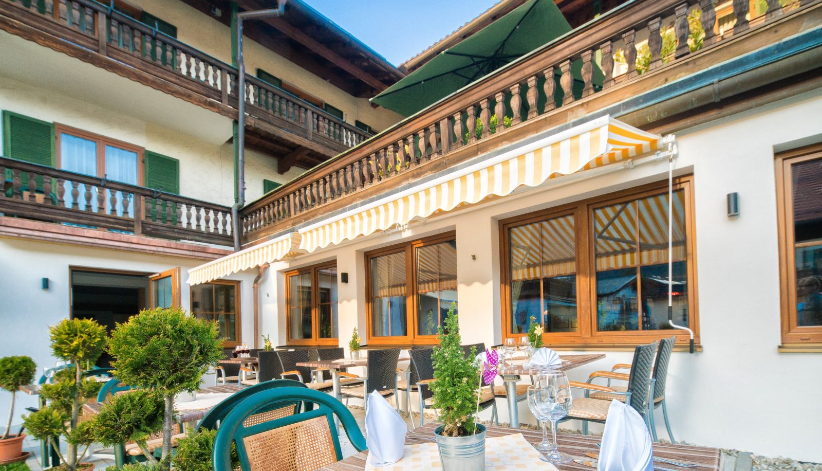 Terraza - Ruhpoldinger Hof
