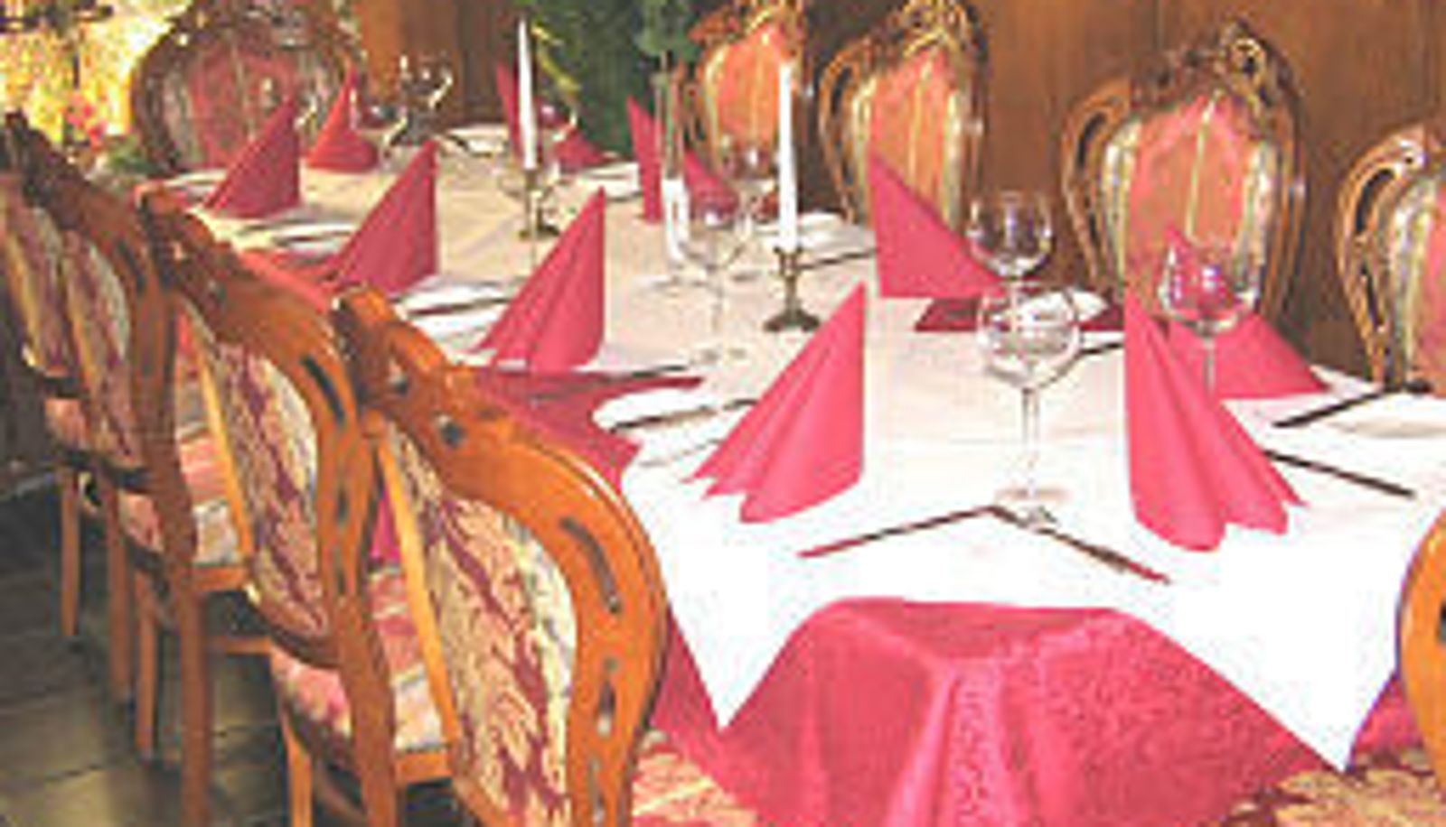 Sala śniadaniowa w restauracji - Zum Lamm