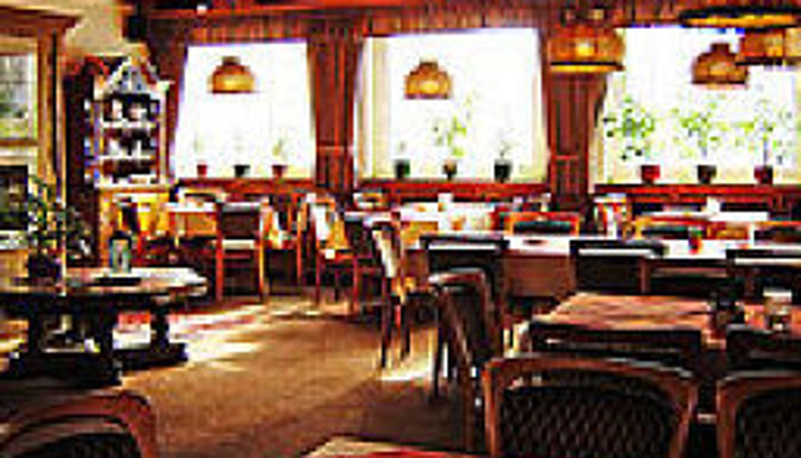 Sala de desayunos dentro del restaurante - Reher Hof