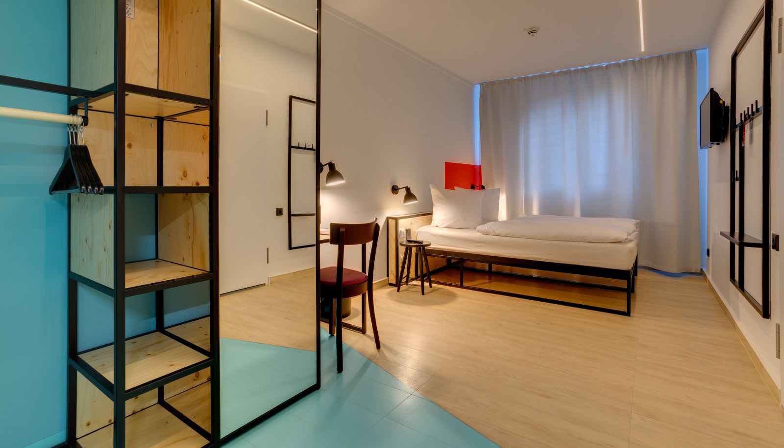 Pokój standardowy (dwuosobowy) - MEININGER Hotel Leipzig Hauptbahnhof
