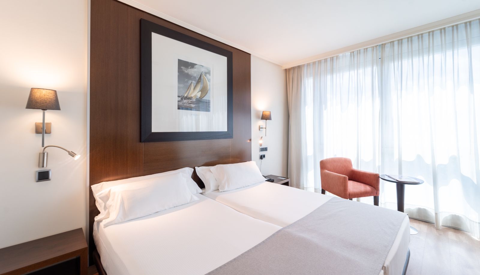 Habitación estándar (doble) - abba Playa Gijón