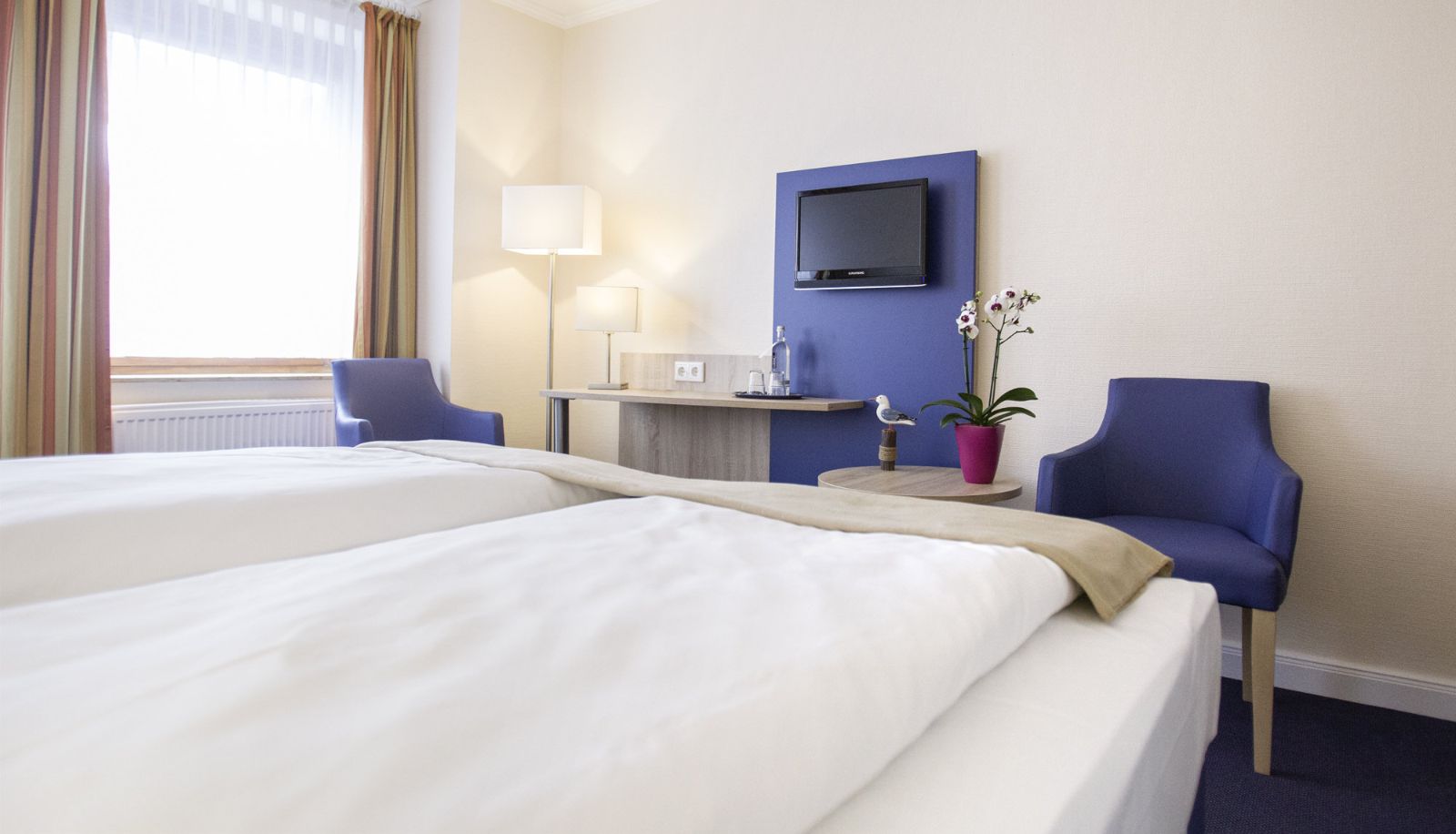 Habitación superior (doble) - Nordsee-Hotel Hinrichsen
