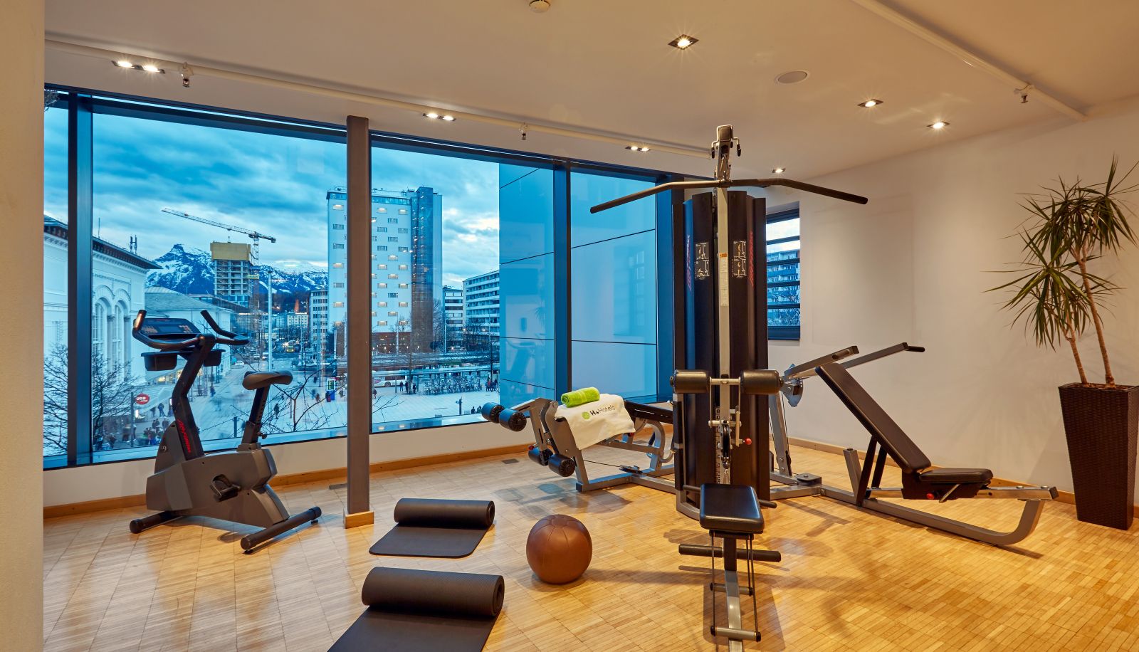 Salle de fitness - Hotel Salzburg-Hauptbahnhof
