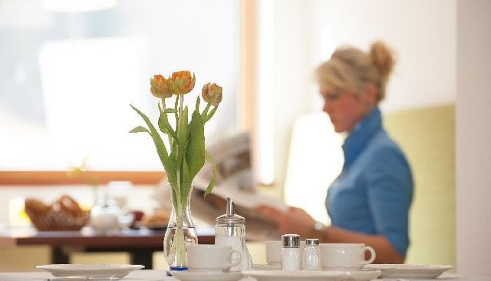 Ontbijtzaal - Stifter Hotel