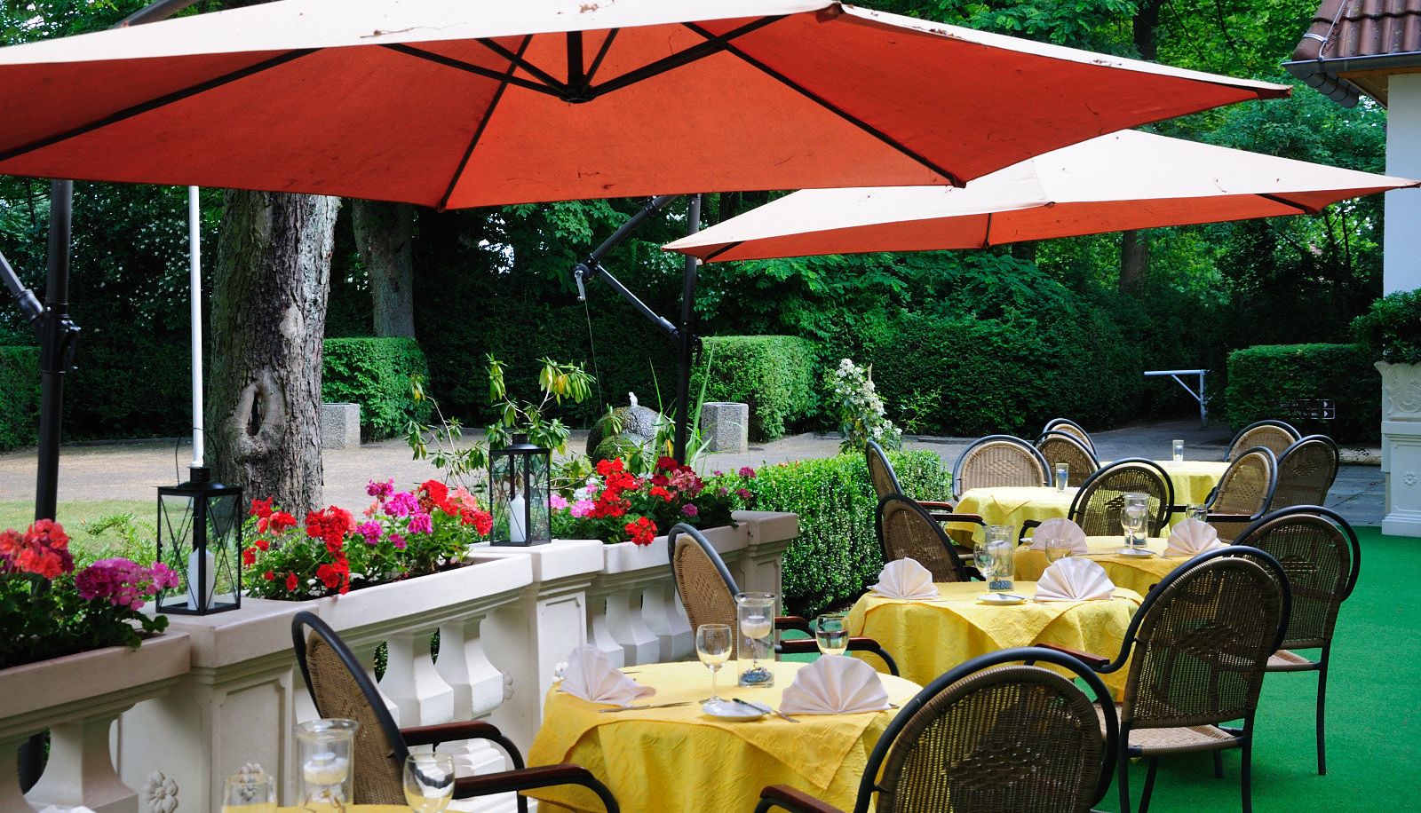 Taras - Parkhotel Klüschenberg