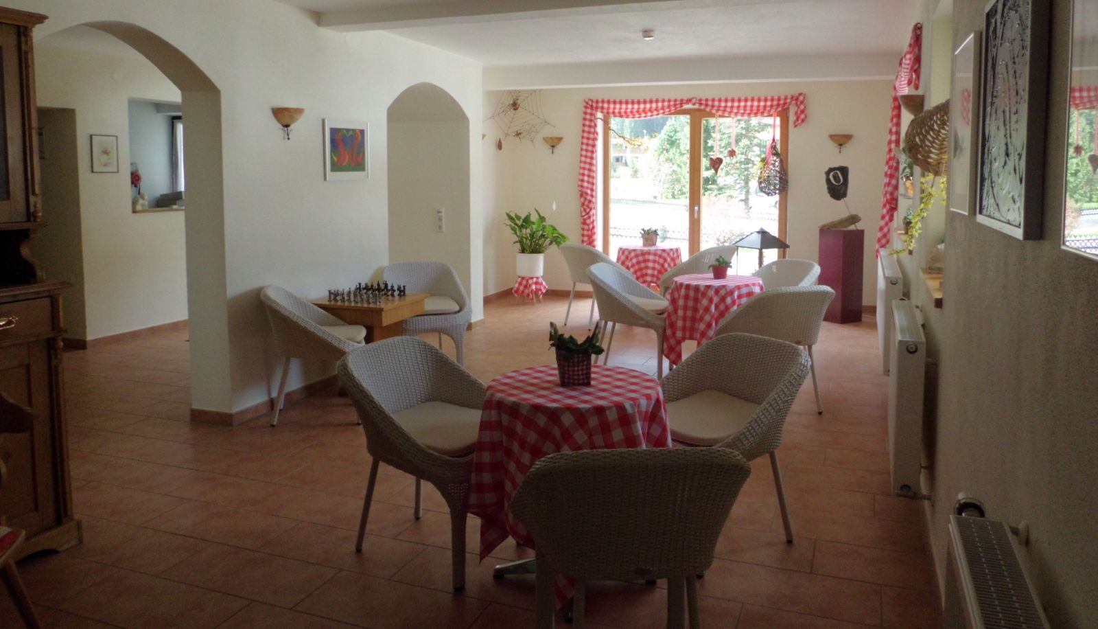 Salón - Alpina Appartements