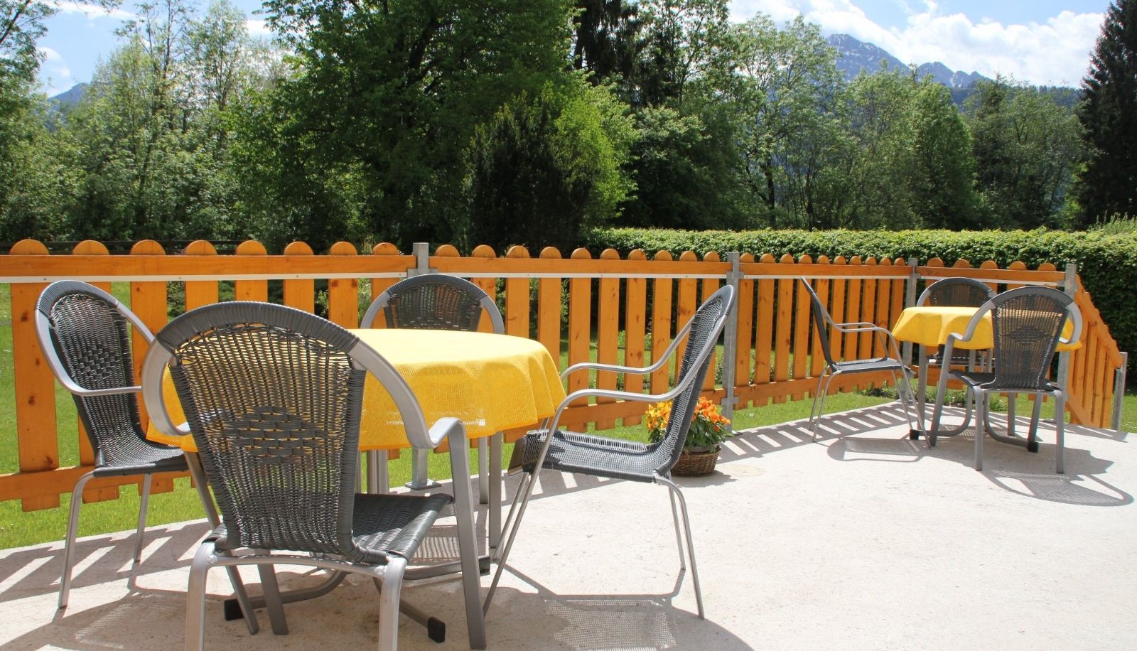 Terrace - Pension Leuprecht