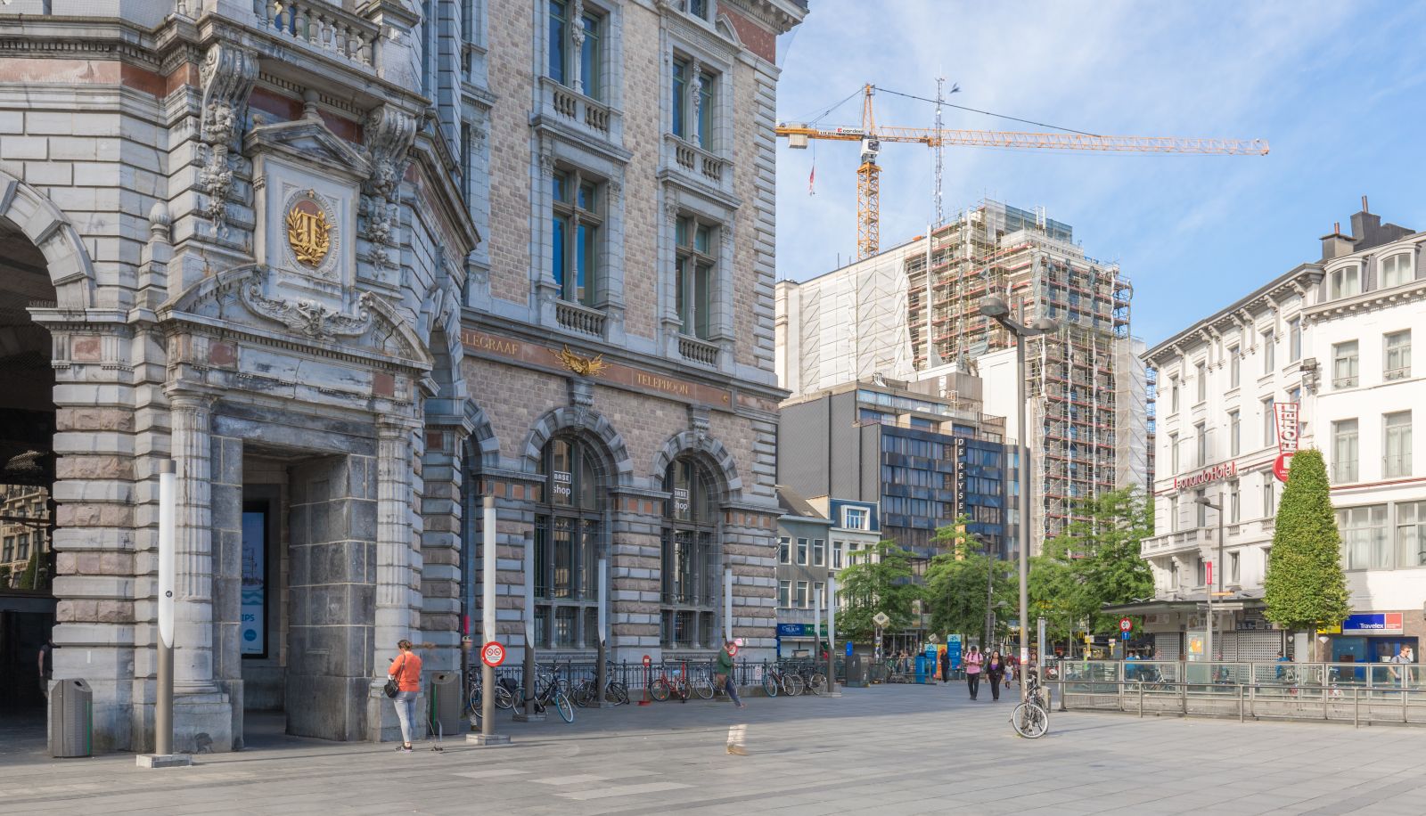 Zewnętrzna część hotelu - Leonardo Hotel Antwerpen City Center