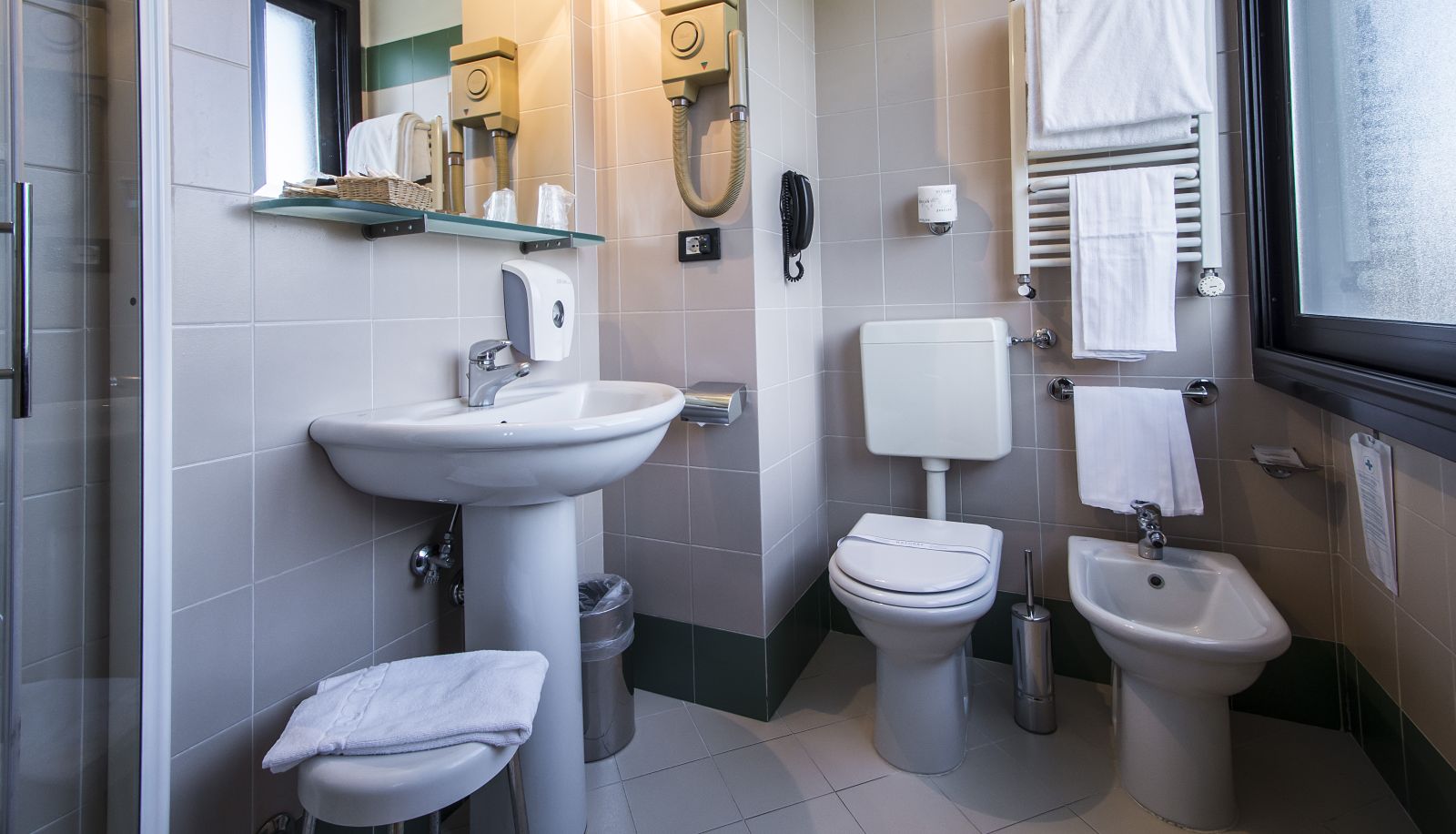 Badkamer - Art Hotel Milano