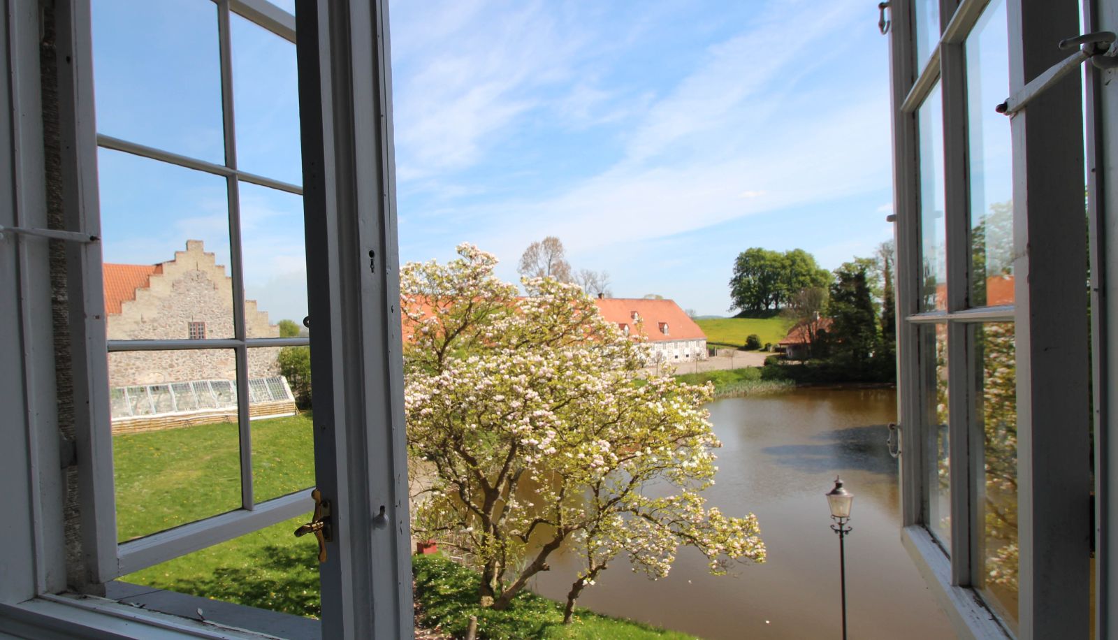 View - Hvedholm Slot