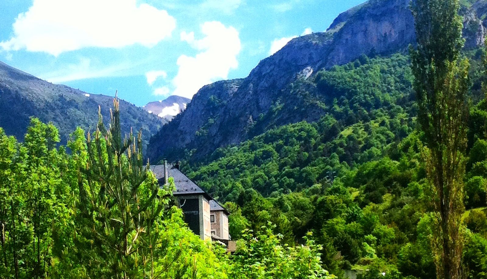 Ausblick - Santa Cristina Spa