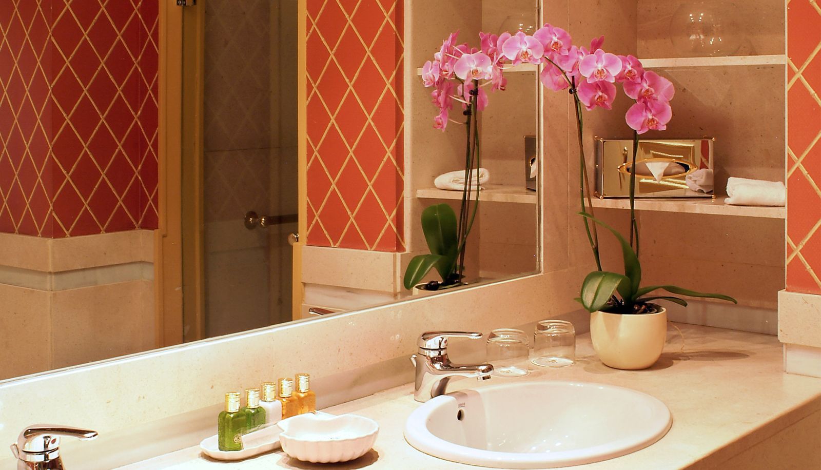 Badezimmer - Orfila Madrid Hotel