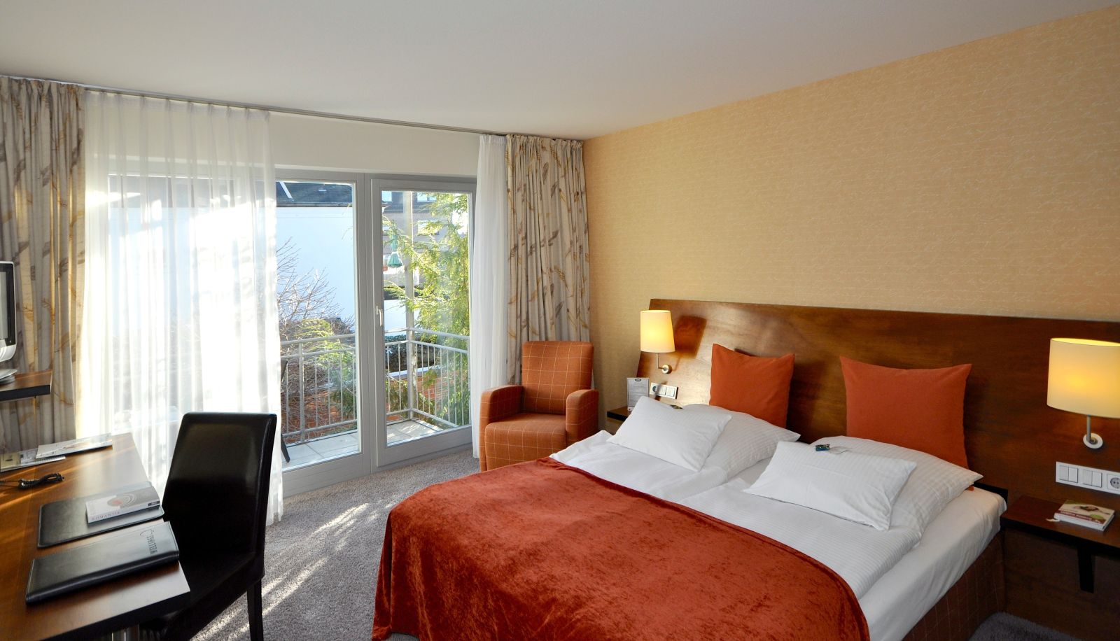 Kamer met balkon - Wellings Romantik Hotel zur Linde