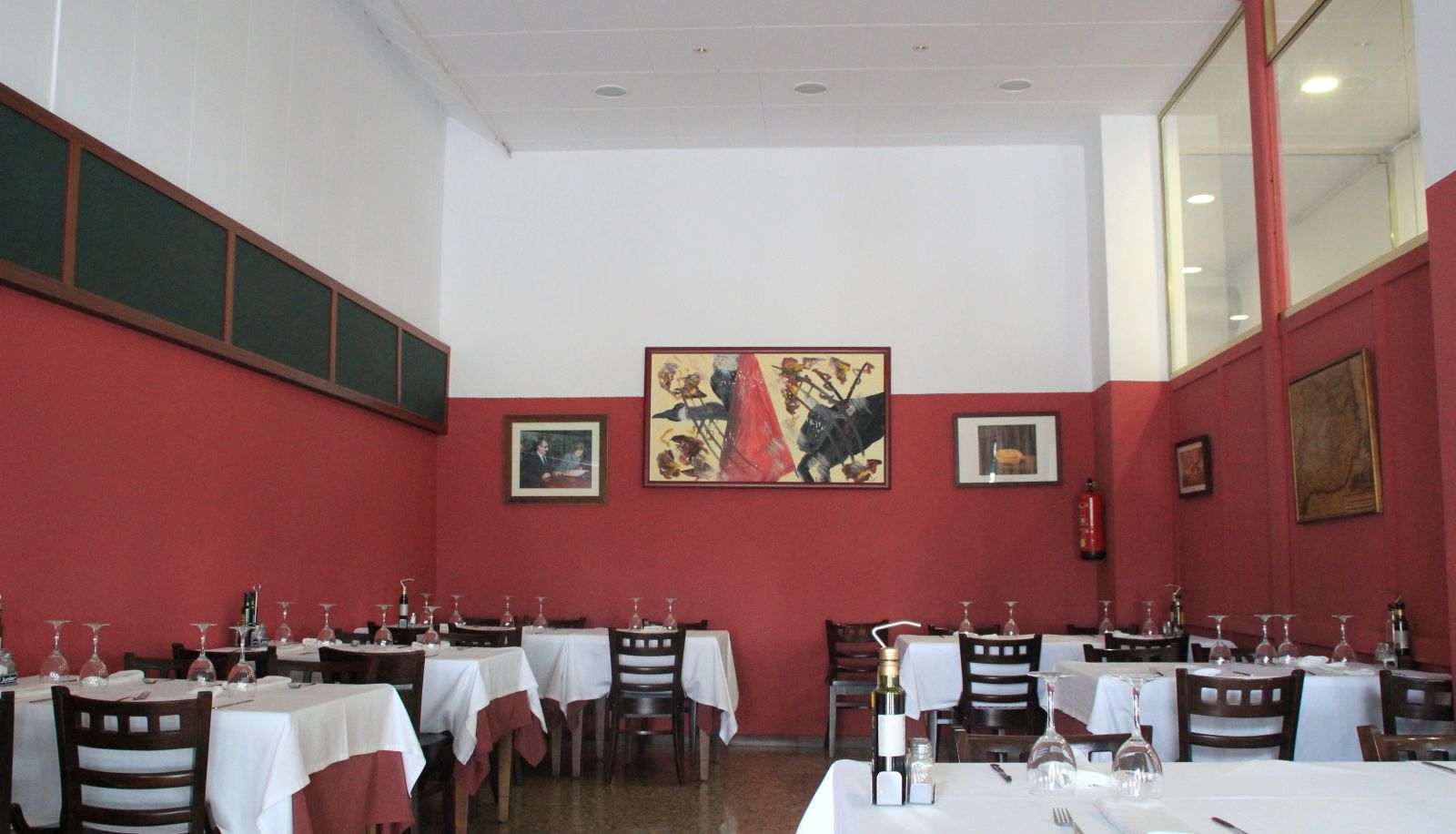Frühstücksraum innerhalb des Restaurants - Haromar