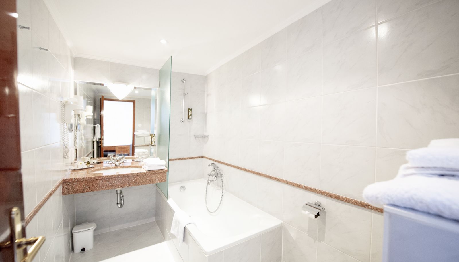 Badezimmer - Hotel am Schubertring