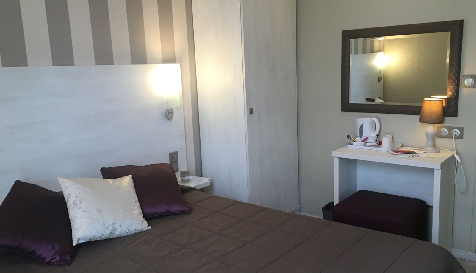 Standaardkamer (tweepersoons) - Berck-sur-Mer  Hôtel Neptune The Originals Boutique