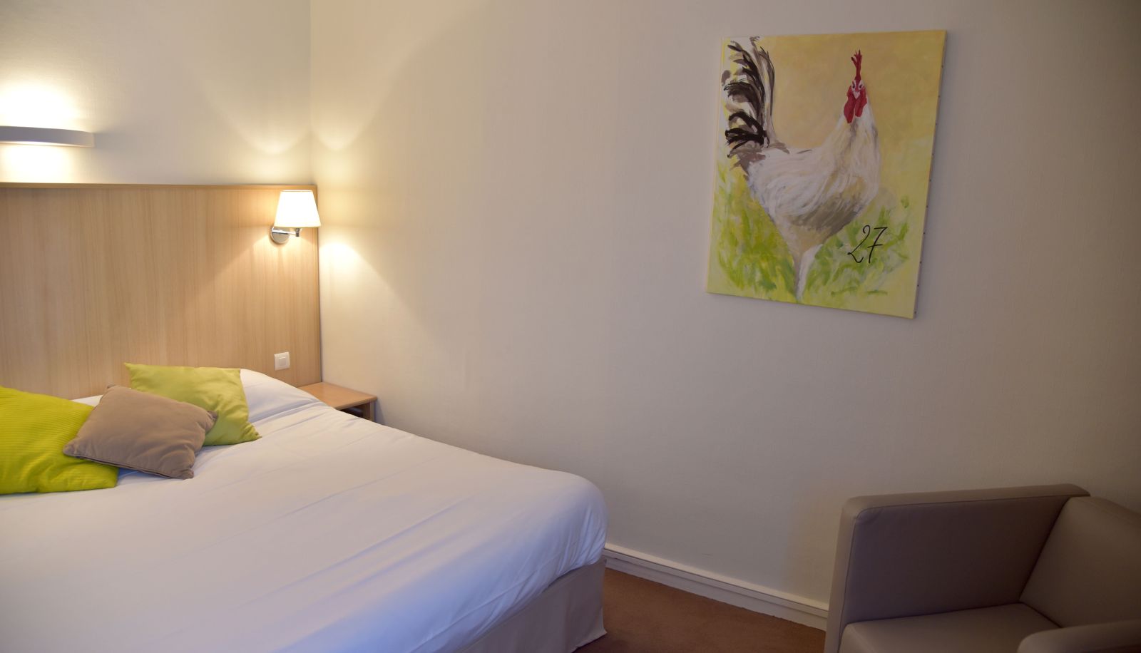Standard room (double) - Le Mans  Hôtel Chantecler The Originals City