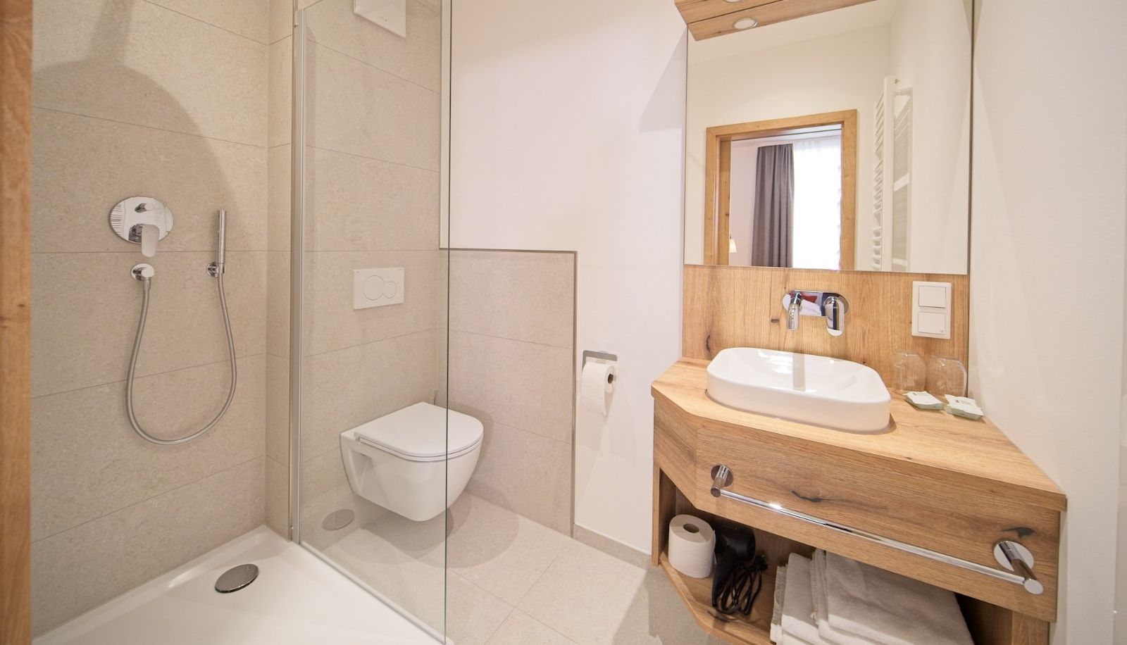 Badezimmer - Hotel Adler