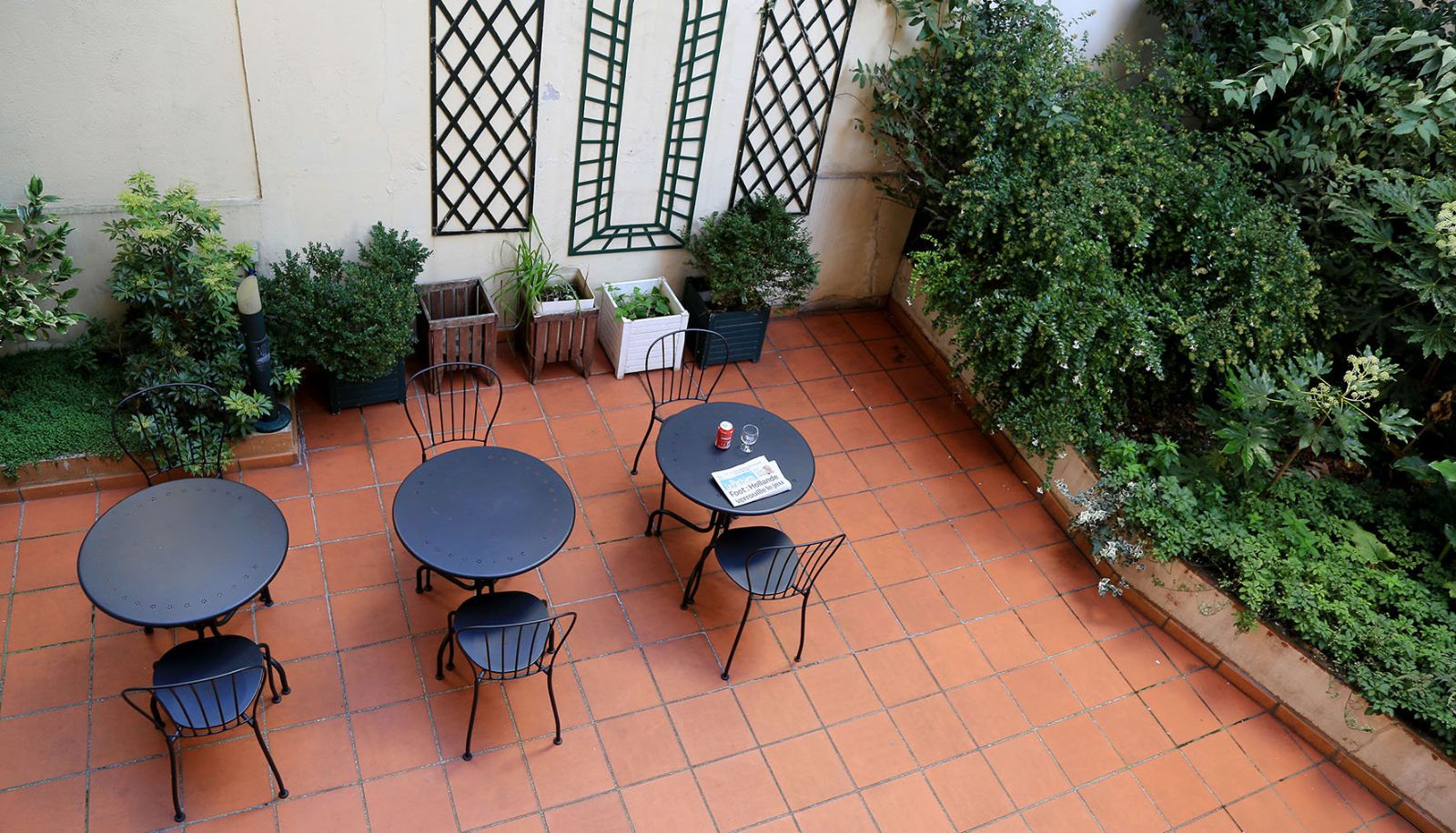Garden - Hotel Paris Villette