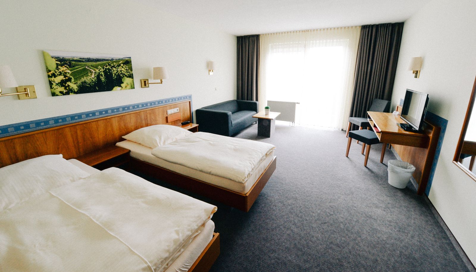 Kamer met balkon - Weinhotel Bäder