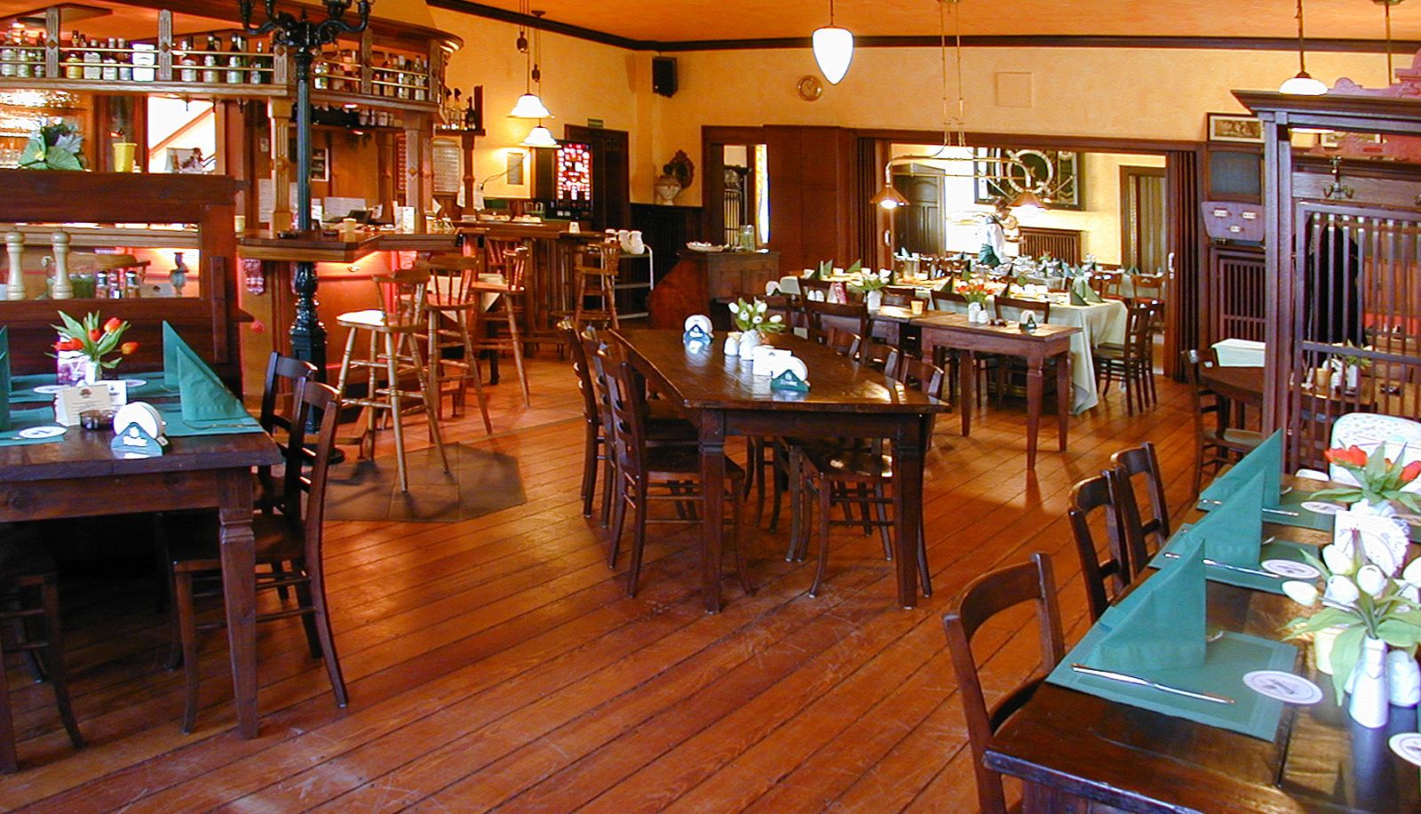 Frühstücksraum innerhalb des Restaurants - Haus Kleimann-Reuer