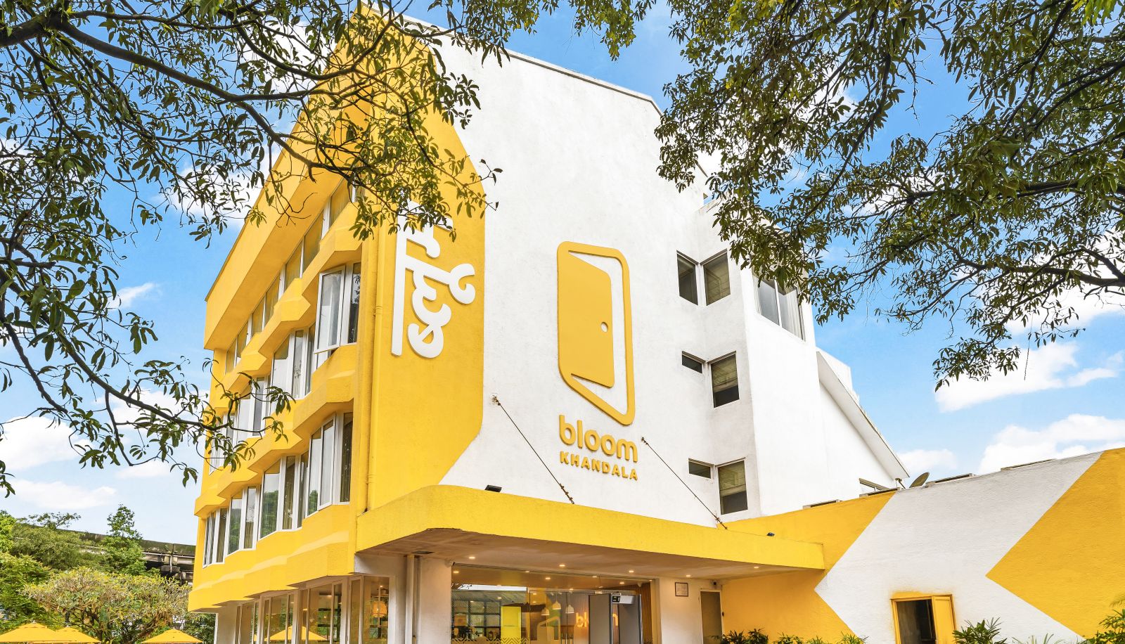 Zewnętrzna część hotelu - Bloom Hotel - Lonavala Khandala