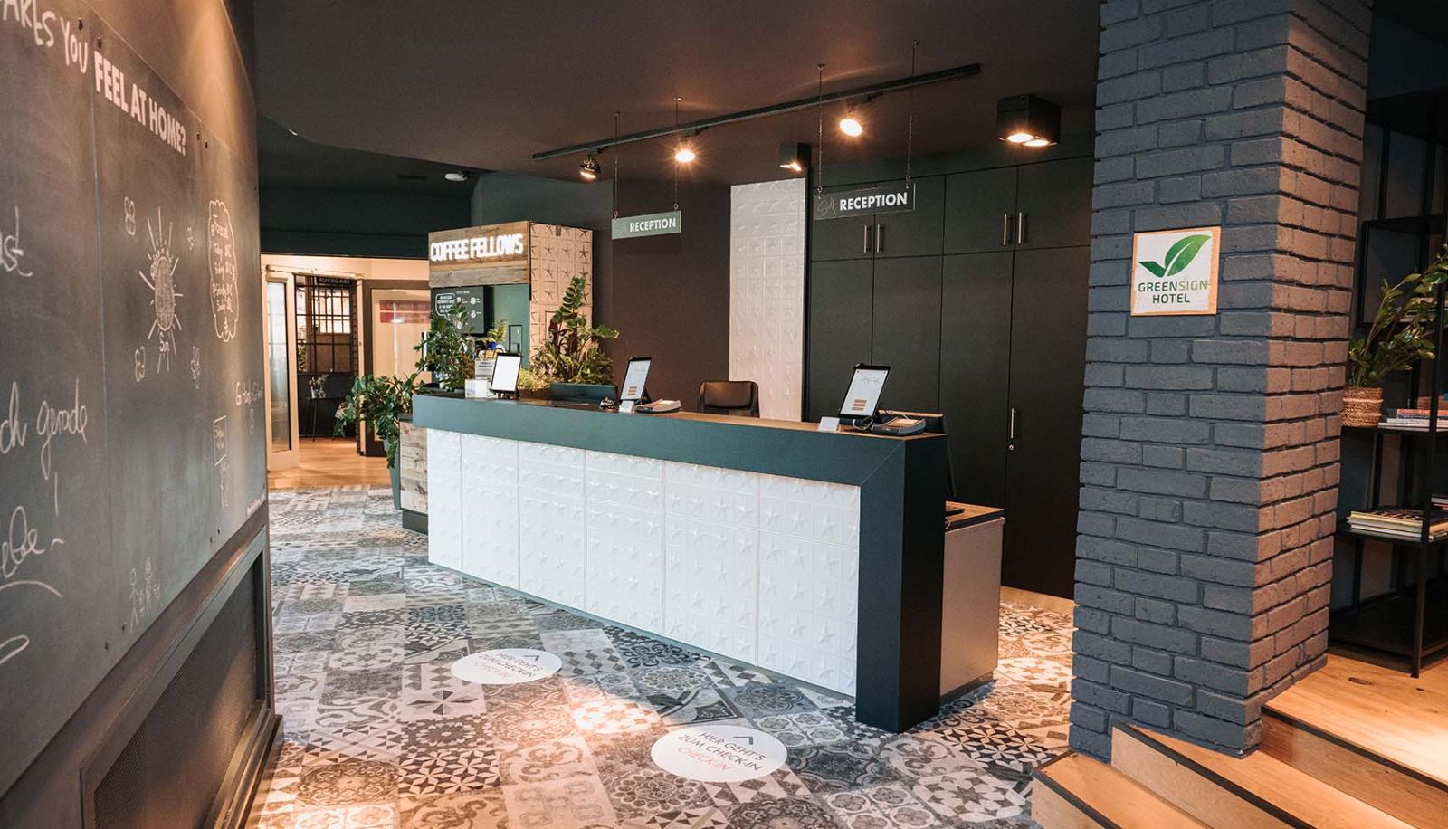 Reception - Coffee Fellows Hotel Puchheim