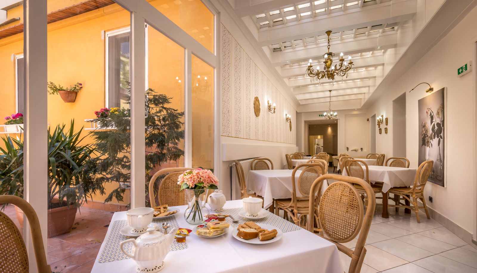 Sala prima colazione all'interno del ristorante - Hotel Veneto