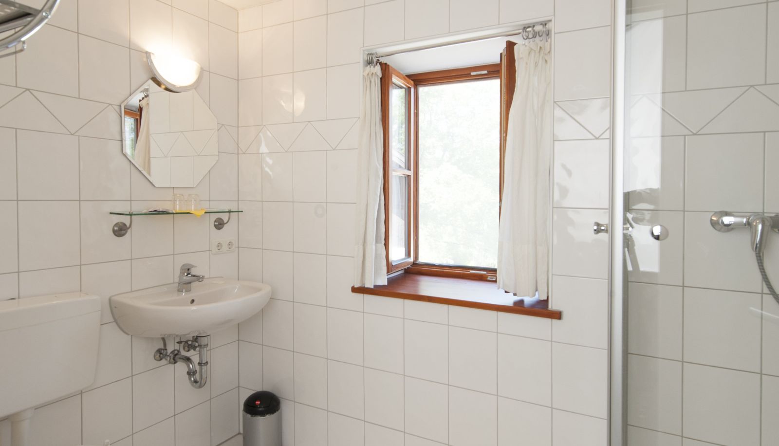 Cuarto de baño - Poschmühle Pension