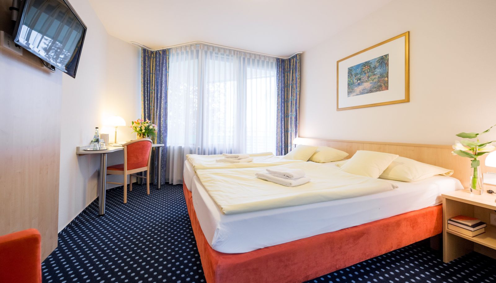 Standardzimmer (Doppel) - Hotel am Schlossberg