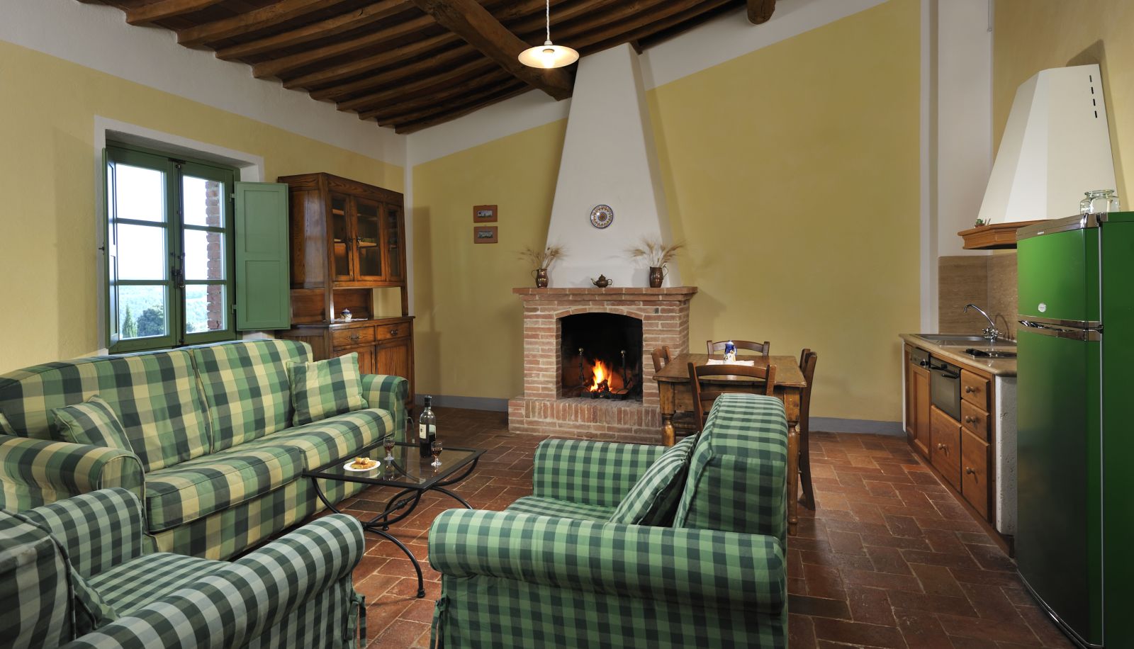 Angolo cottura in camera - Borgo Casa Bianca