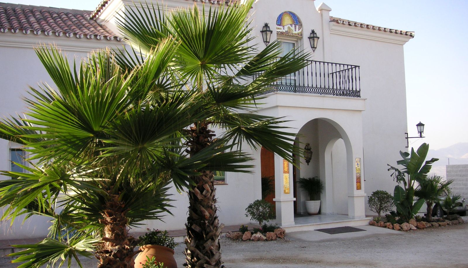 Zona exterior del hotel - Villa Guadalupe
