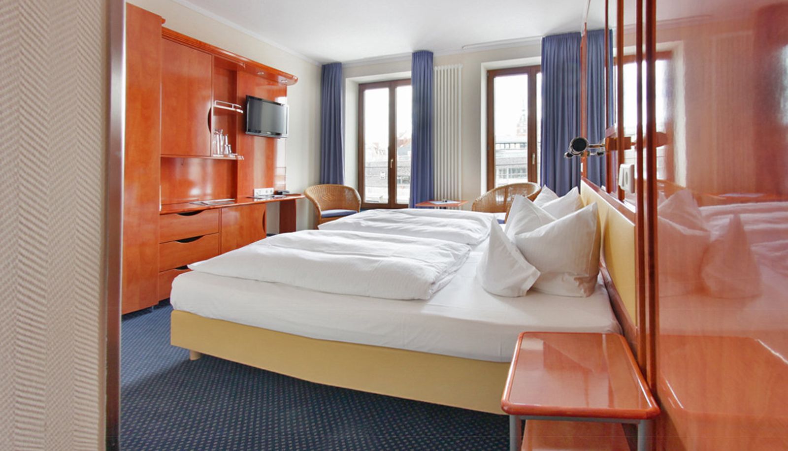 Pokój typu superior (dwuosobowy) - Hotel Kontorhaus Stralsund