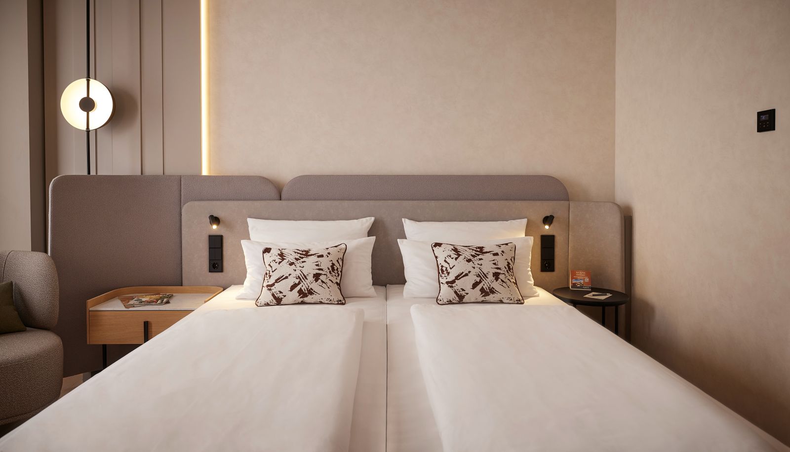 Komfortzimmer (Einzel) - Atlantic Hotel Frankfurt