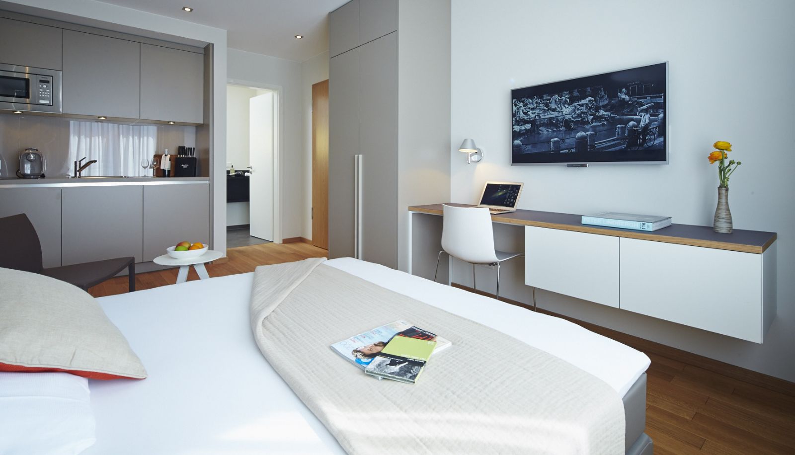 Standaardkamer (eenpersoons) - ipartment Frankfurt Europaviertel