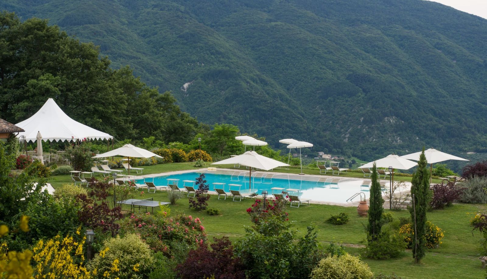 Basen - Le Silve Armenzano Romantik Hotel