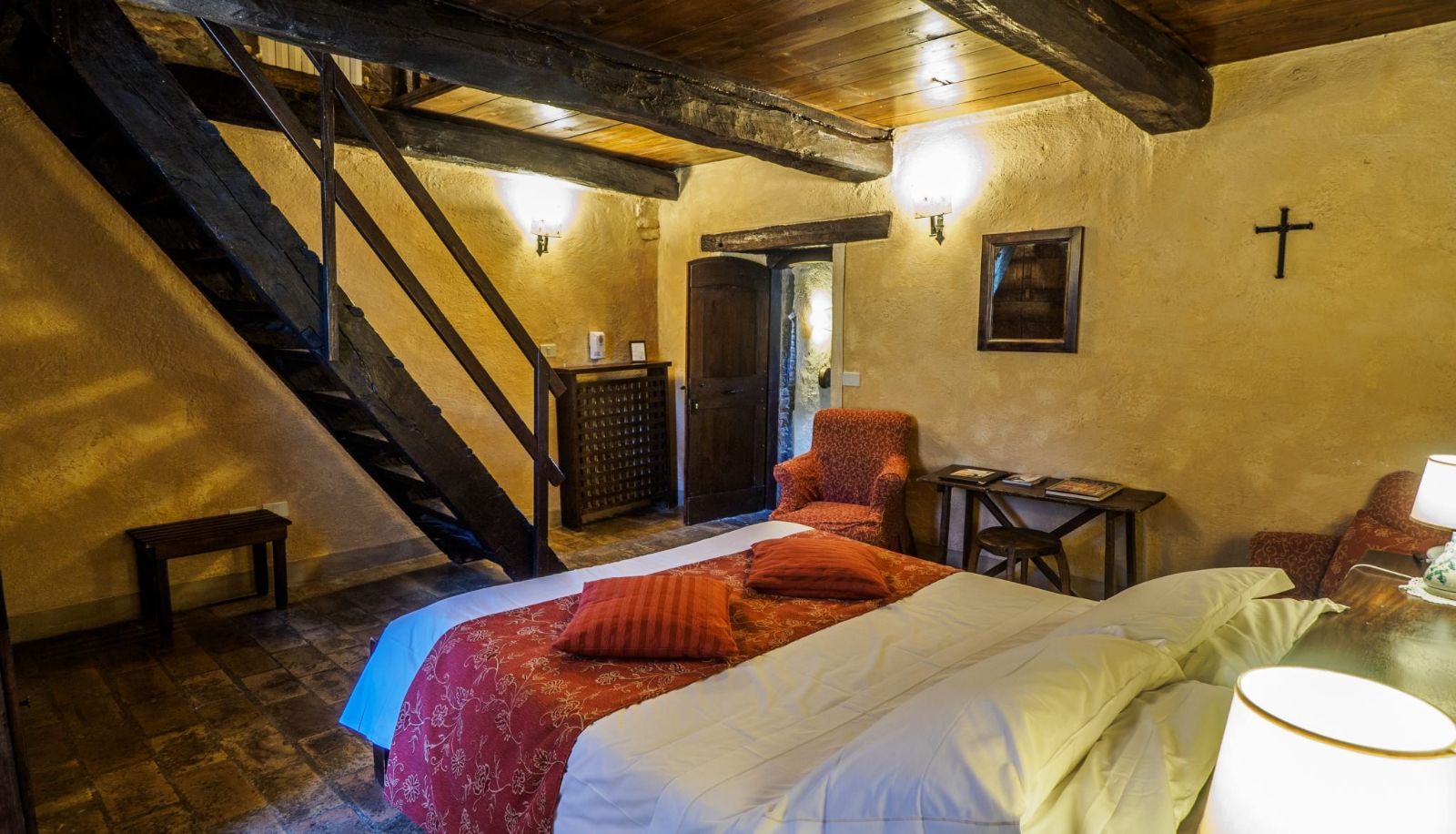 Pokój czteroosobowy - Le Silve Armenzano Romantik Hotel