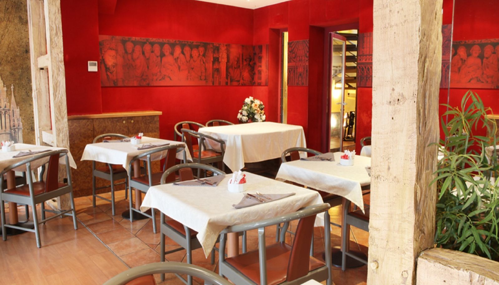 Breakfast room - Hôtel Cathédrale