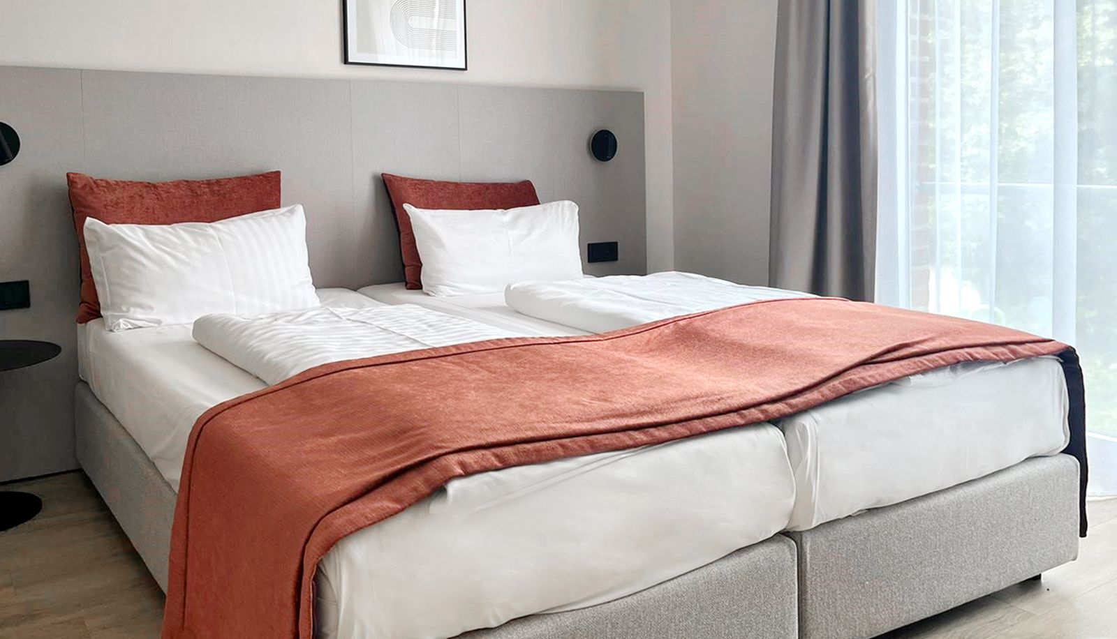 Chambre standard (double) - DORMERO Hotel Bargenturm Lüneburg