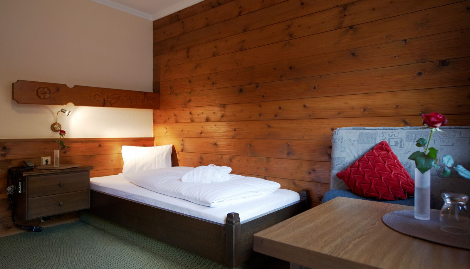Standardzimmer (Einzel) - Hotel Kanisfluh