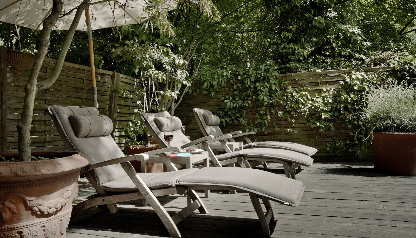 Tuin - Hotel Wedina an der Alster