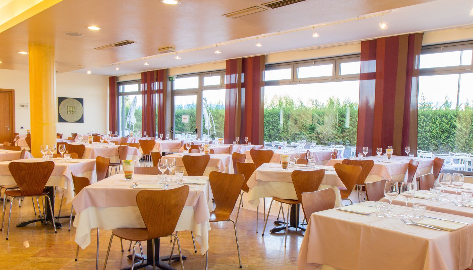 Breakfast room within the restaurant - Montemezzi