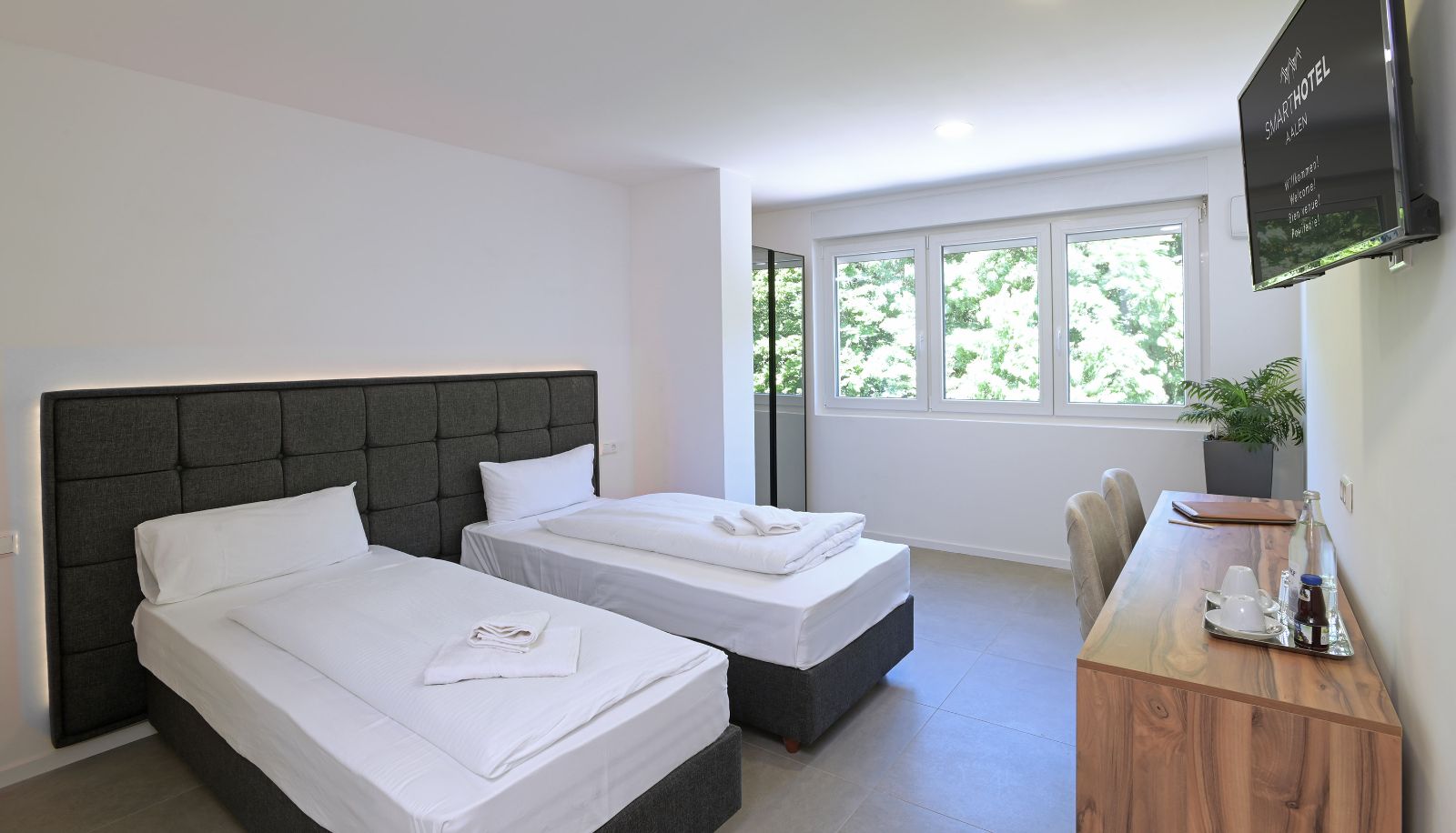 Komfortzimmer (Doppel) - SMARTHOTEL Aalen